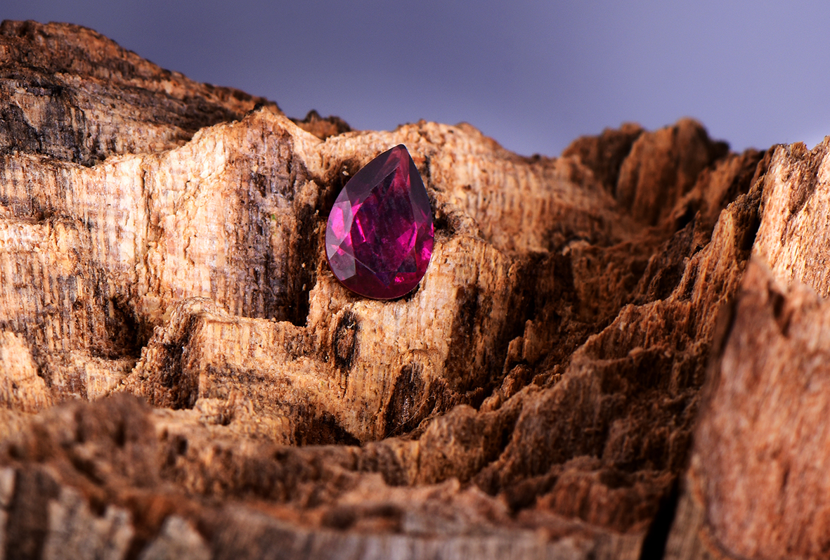 Natural Rhodolite