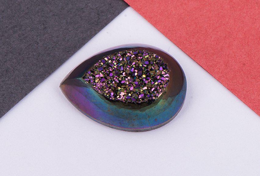 Lavendra window drusy